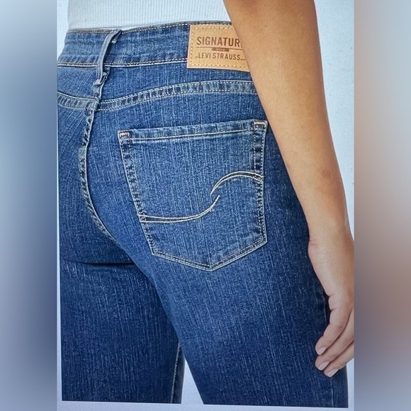 Signature by Levi Strauss & Co Modern Boot Cut Women’s Size 14 S/C - Picture 10 of 15